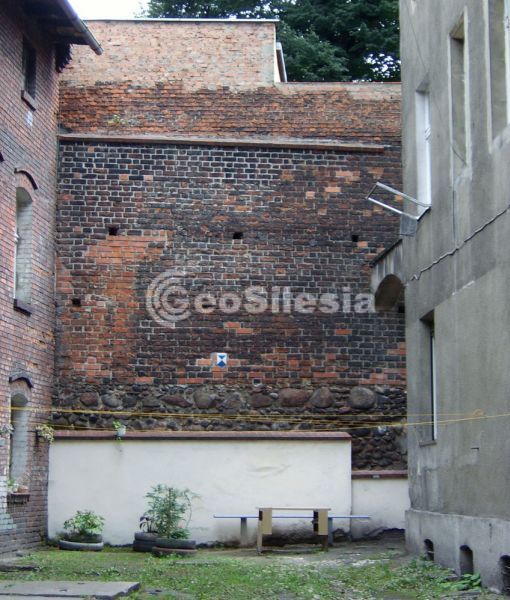 Pozostałości murów miejskich -ul. Dolnych Wałów