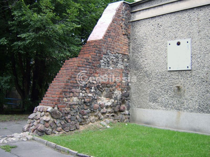 Pozostałości murów miejskich - Pl. Rzeźniczy