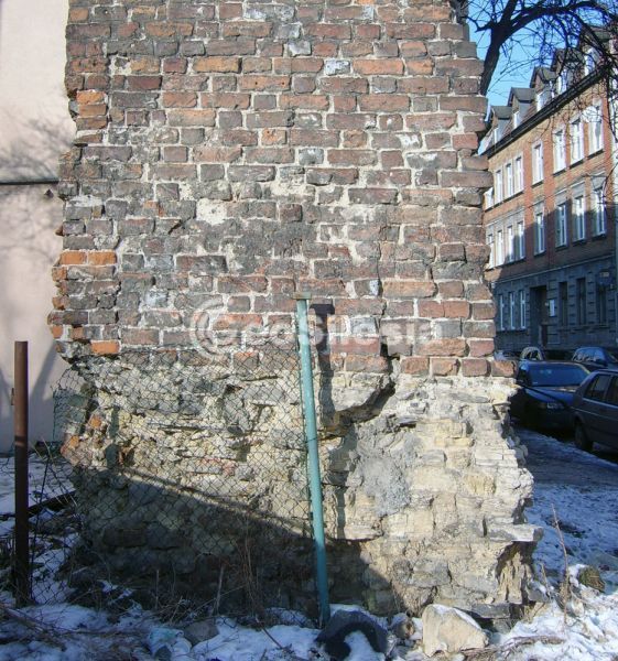 Pozostałości murów miejskich - ul. Grodowa