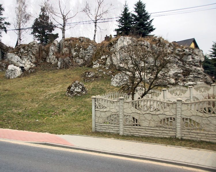 Ostańce skalne w Kroczycach