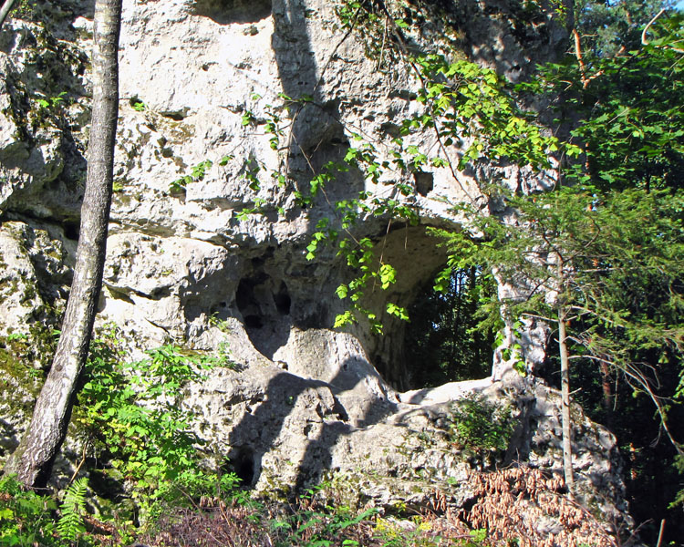 Skałka Oczko w Smoleniu